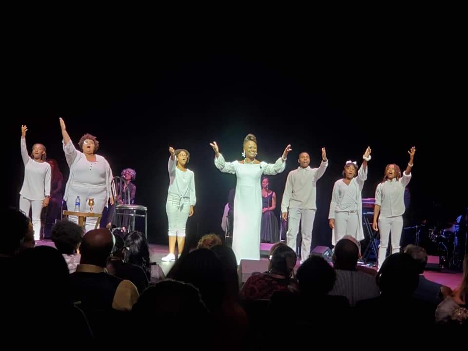On Stage with Sisters Cotton, Sounds of Blackness, and Community Kids